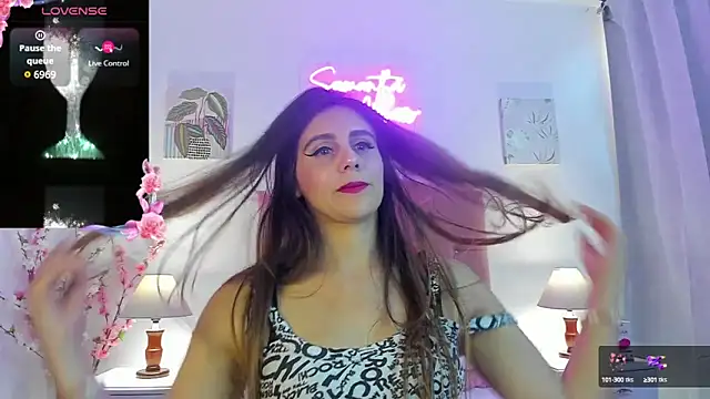 Snapshot of Samanthamillher10 chatting on February 6, 2:26 pm Samanthamillher10 online show from February 6, 2:26 pm
