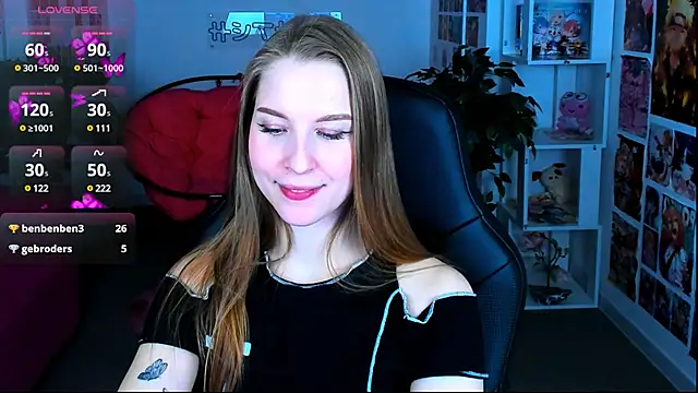Snapshot of CuteMousee chatting on February 3, 12:14 pm CuteMousee online show from February 3, 12:14 pm