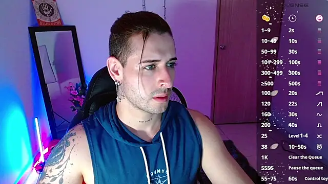 Ares blue online show from January 27, 10:49 am