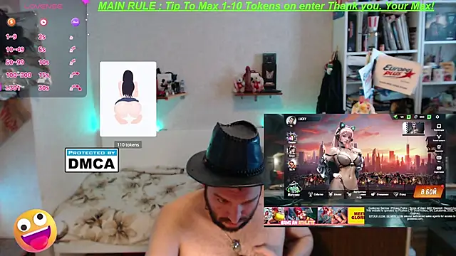 Snapshot of BISEXGOOD777 chatting on February 23, 5:56 am BISEXGOOD777 online show from February 23, 5:56 am