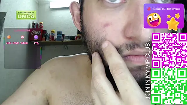 Snapshot of BISEXGOOD777 chatting on October 6, 6:27 pm BISEXGOOD777 online show from October 6, 6:27 pm