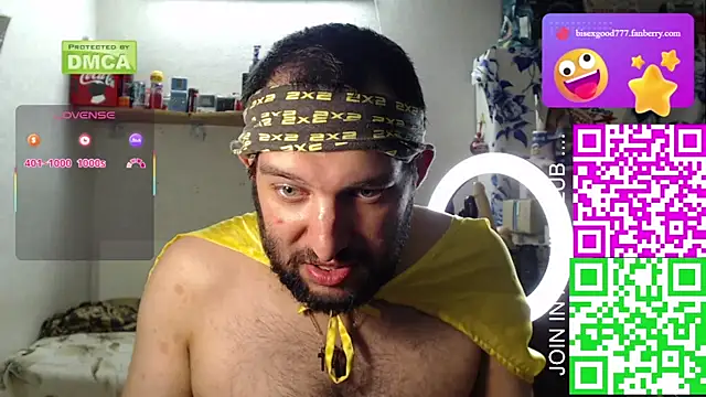 Snapshot of BISEXGOOD777 chatting on October 11, 8:51 pm BISEXGOOD777 online show from October 11, 8:51 pm