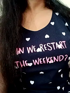 Snapshot of Rina777o chatting on February 25, 8:36 am Rina777o online show from February 25, 8:36 am