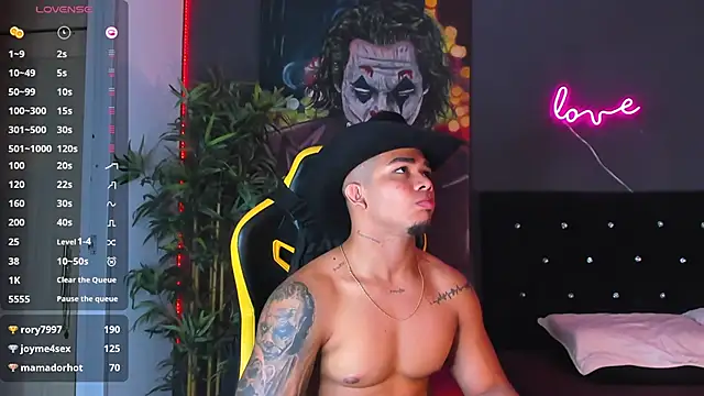 jordan mayers02 online show from February 25, 1:06 pm