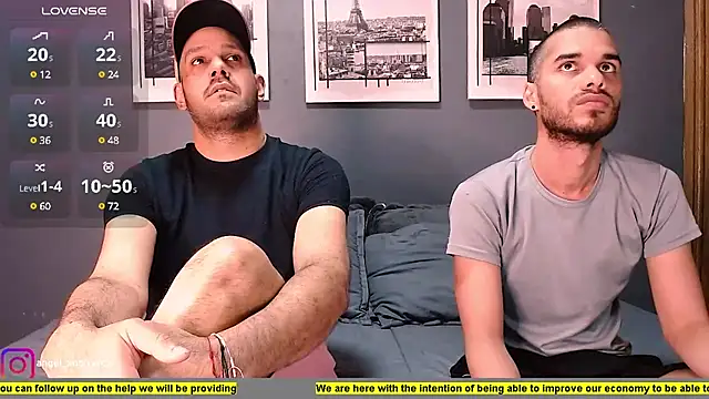 angelandfranco online show from March 20, 6:31 pm