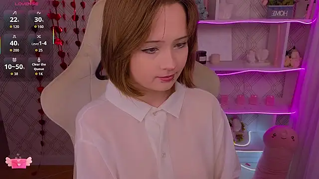 Snapshot of Mary_uw chatting on February 8, 4:27 am Mary uw online show from February 8, 4:27 am