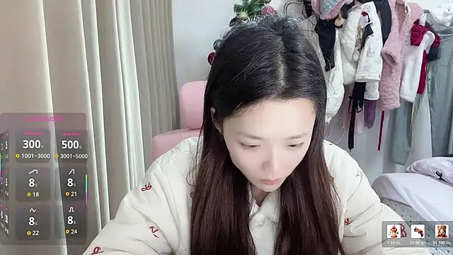 Snapshot of Puff-521 chatting on March 3, 1:23 am Puff-521 online show from March 3, 1:23 am