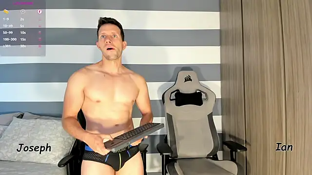 ianandjosephx online show from February 16, 1:07 pm