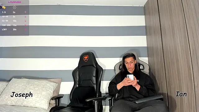 ianandjosephx online show from April 1, 12:39 pm