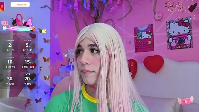 DaripQueen online show from March 3, 2:12 pm