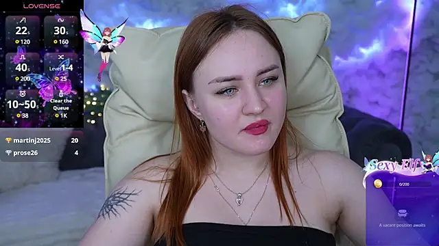 Snapshot of LovelyBell chatting on January 10, 4:30 pm LovelyBell online show from January 10, 4:30 pm