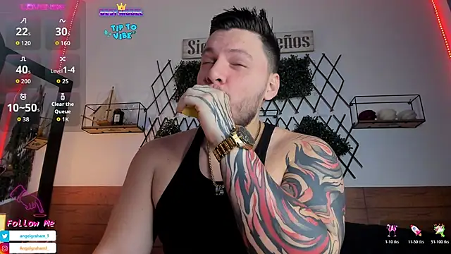 Angelgraham 1 online show from February 13, 4:25 pm