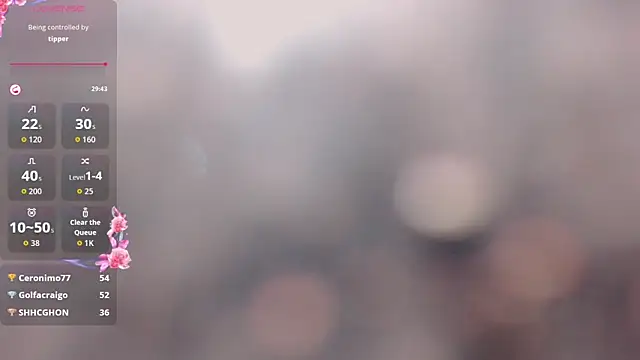 Oriana braom online show from December 18, 7:20 pm