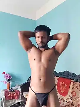 HunkyAriyan online show from February 3, 6:56 am