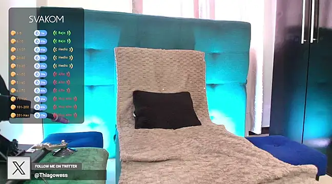 thiagowes online show from March 20, 9:13 pm