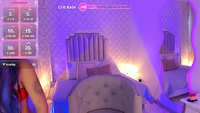 Snapshot of Candy5Girl chatting on October 16, 7:48 pm Candy5Girl online show from October 16, 7:48 pm