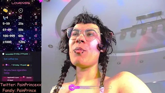 Snapshot of pain_princee chatting on December 5, 3:17 pm pain princee online show from December 5, 3:17 pm