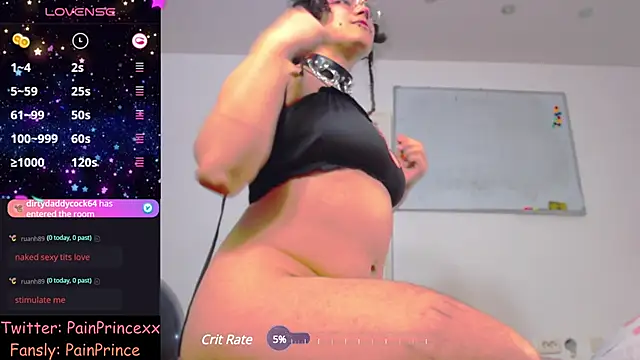 Snapshot of pain_princee chatting on December 10, 9:22 pm pain princee online show from December 10, 9:22 pm