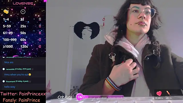 Snapshot of pain_princee chatting on January 16, 2:41 pm pain princee online show from January 16, 2:41 pm