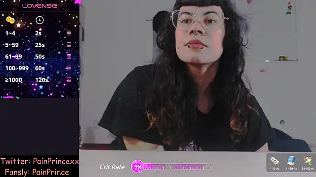 Snapshot of pain_princee chatting on January 21, 2:37 pm pain princee online show from January 21, 2:37 pm