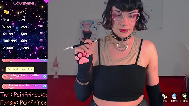 Snapshot of pain_princee chatting on February 28, 3:04 am pain princee online show from February 28, 3:04 am