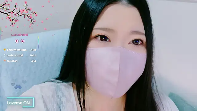 Snapshot of yukinko_o_ chatting on April 25, 2:25 am yukinko o online show from April 25, 2:25 am