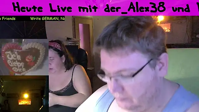 der alex38 online show from February 22, 9:37 pm