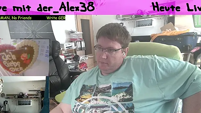 der alex38 online show from March 6, 12:41 pm