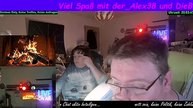der alex38 online show from January 12, 7:52 pm
