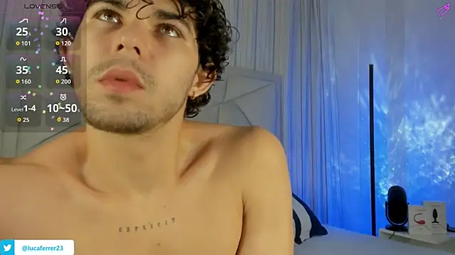 Luca ferrer  online show from February 7, 2:48 am