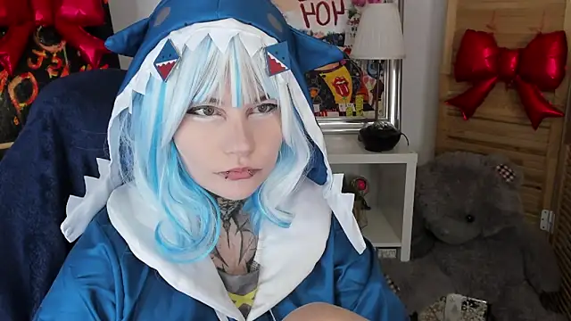 Snapshot of mekurisu chatting on March 5, 1:23 am mekurisu online show from March 5, 1:23 am