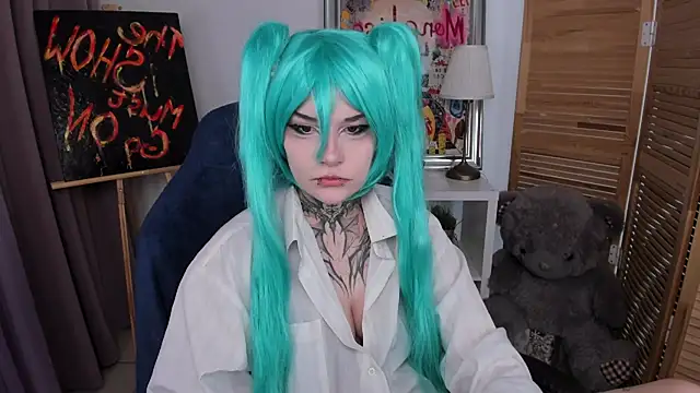 Snapshot of mekurisu chatting on March 19, 1:31 am mekurisu online show from March 19, 1:31 am