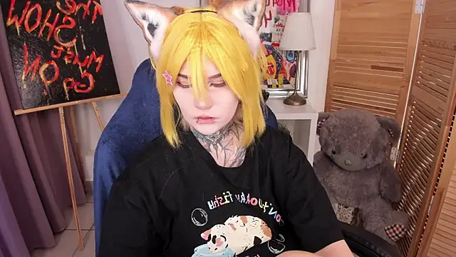 Snapshot of mekurisu chatting on March 20, 1:21 am mekurisu online show from March 20, 1:21 am