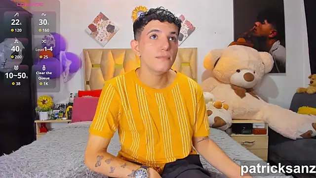 patrick sanzz online show from November 1, 8:00 pm