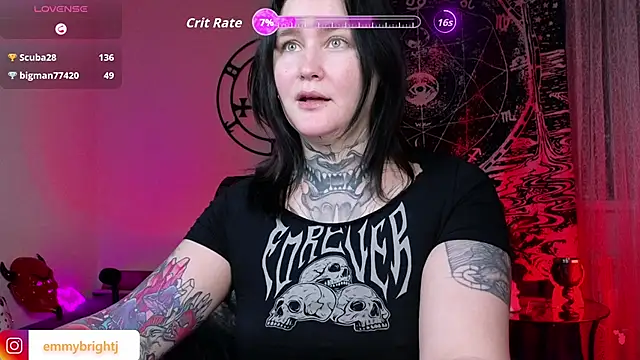 Emmybrightj  online show from February 19, 1:34 am