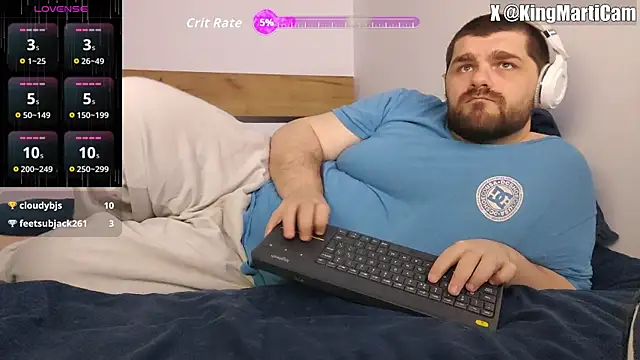 KingMarti online show from April 2, 8:39 pm