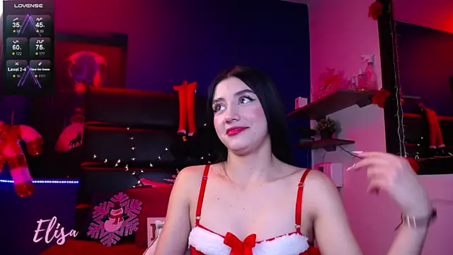 Snapshot of Elisa_Soul chatting on December 24, 3:58 pm Elisa Soul online show from December 24, 3:58 pm