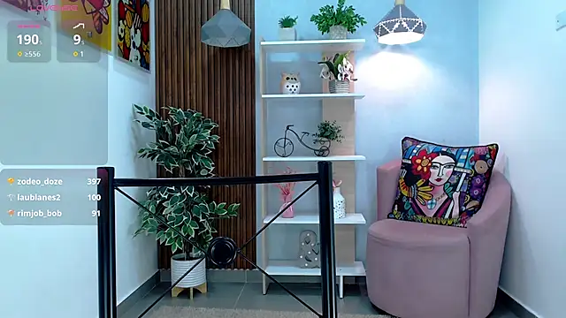 Dalila Sky online show from March 16, 12:45 am