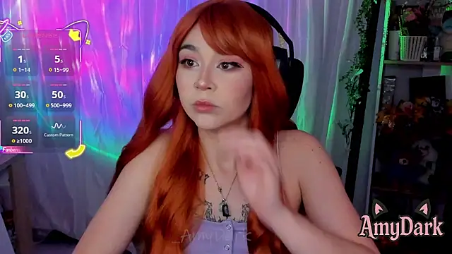 Snapshot of _AmyDark chatting on October 2, 12:23 pm AmyDark online show from October 2, 12:23 pm