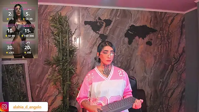 Alahia Dangelo online show from April 11, 5:28 pm