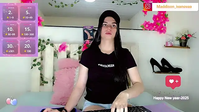 Snapshot of Madisson_Ivanova chatting on January 6, 1:42 am Madisson Ivanova online show from January 6, 1:42 am
