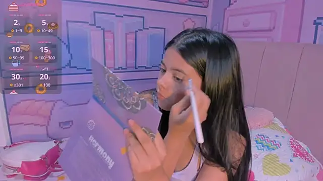 Snapshot of _18alice chatting on March 5, 2:03 am 18alice online show from March 5, 2:03 am