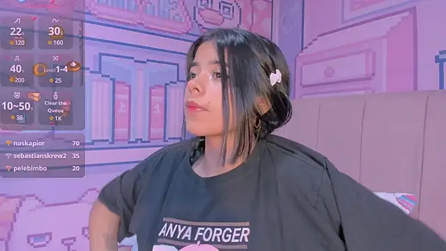 Snapshot of _18alice chatting on March 5, 5:07 am 18alice online show from March 5, 5:07 am