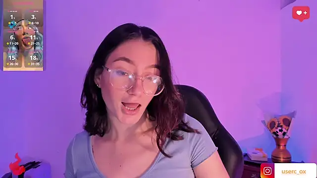 Snapshot of haanna_thompsoon chatting on February 13, 8:24 pm haanna thompsoon online show from February 13, 8:24 pm