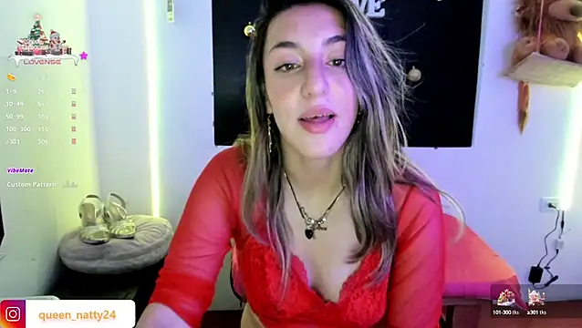 Snapshot of queen-natty chatting on December 27, 7:18 am queen-natty online show from December 27, 7:18 am