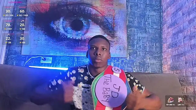 Snapshot of JD_THEBABY chatting on January 12, 9:29 pm JD THEBABY online show from January 12, 9:29 pm