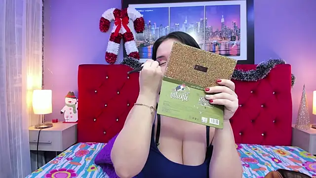 Snapshot of AbbyJonhs chatting on December 24, 12:55 pm AbbyJonhs online show from December 24, 12:55 pm