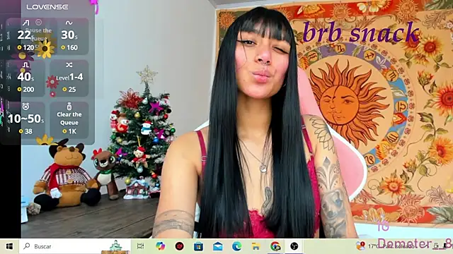 Snapshot of Demeter__ chatting on March 18, 12:05 am Demeter online show from March 18, 12:05 am