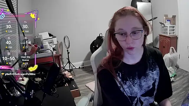 LilyFoxxx online show from October 3, 3:25 am