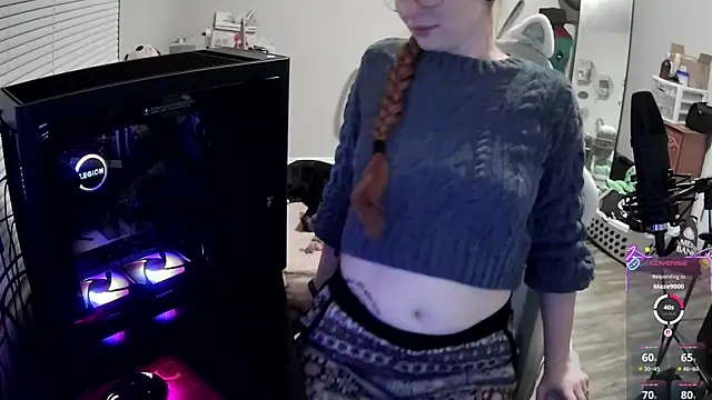 LilyFoxxx online show from October 31, 3:07 am